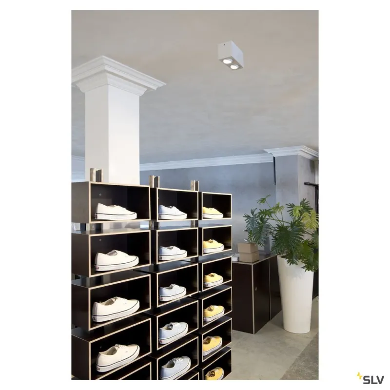 TRILEDO, plafonnier intérieur, double, rectangulaire, blanc, LED, 14W, 3000K