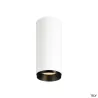 NUMINOS® S, plafonnier intérieur, 36 deg , blanc/noir, LED, 11W, 2700K, variable