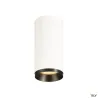 NUMINOS® M, plafonnier intérieur, 60 deg , blanc/noir, LED, 20W, 2700K, variable