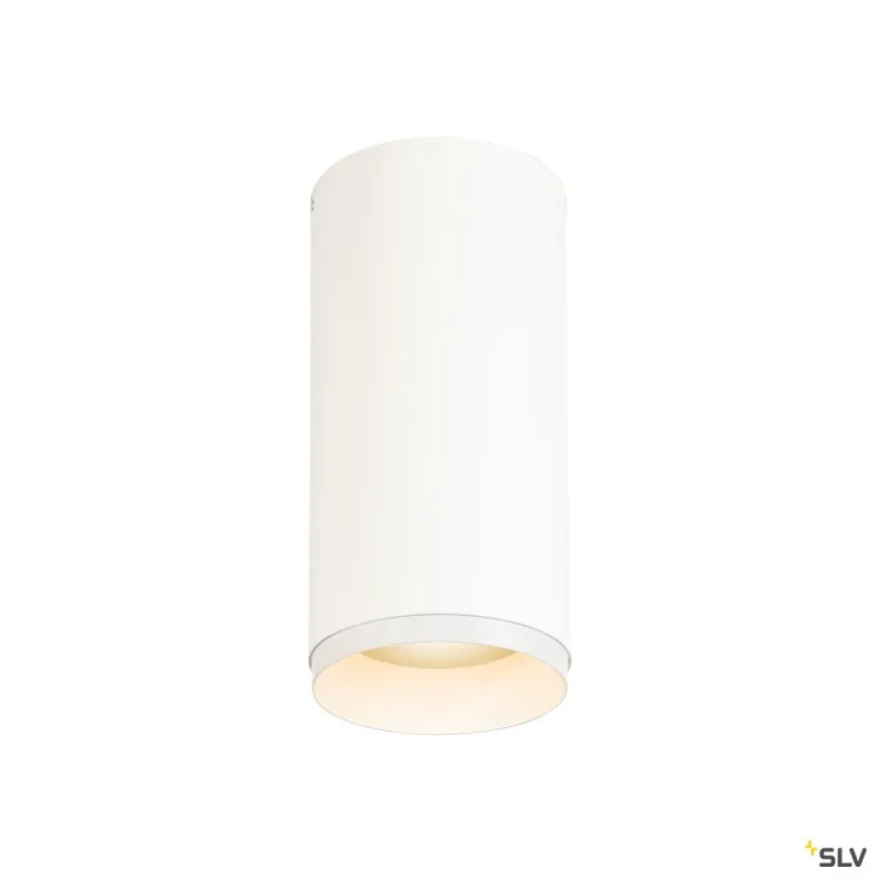 NUMINOS® M, plafonnier intérieur, 36 deg , blanc/noir, LED, 20W, 3000K, variable