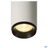 NUMINOS® M, plafonnier intérieur, 24 deg , blanc/noir, LED, 20W, 3000K, variable