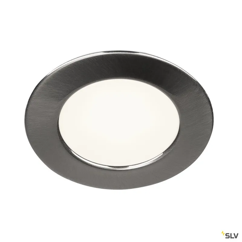 DL 126, encastré de plafond ou mural intérieur, alu brossé, LED, 2,8W, 3000K