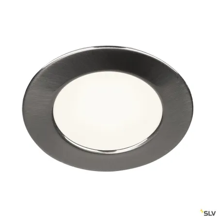 DL 126, encastré de plafond ou mural intérieur, alu brossé, LED, 2,8W, 3000K