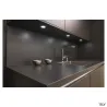 DL 126, encastré de plafond ou mural intérieur, alu brossé, LED, 2,8W, 3000K