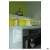 DL 126, encastré de plafond ou mural intérieur, alu brossé, LED, 2,8W, 3000K