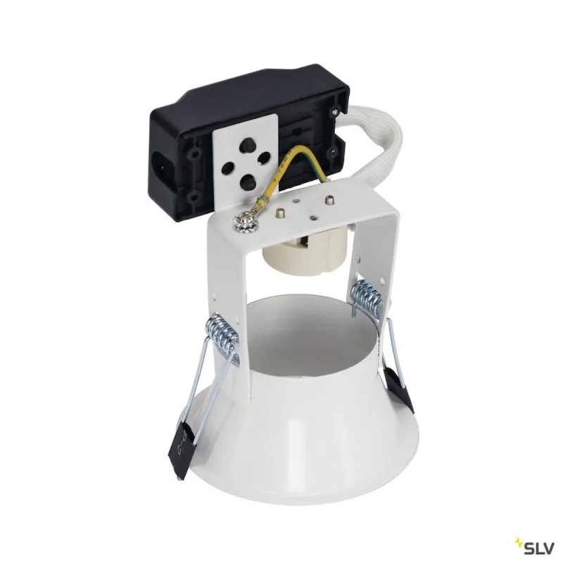 HORN, encastré de plafond intérieur, simple, blanc mat, GU10/QPAR51, 50W max
