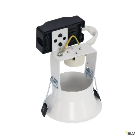 HORN, encastré de plafond intérieur, simple, blanc mat, GU10/QPAR51, 50W max
