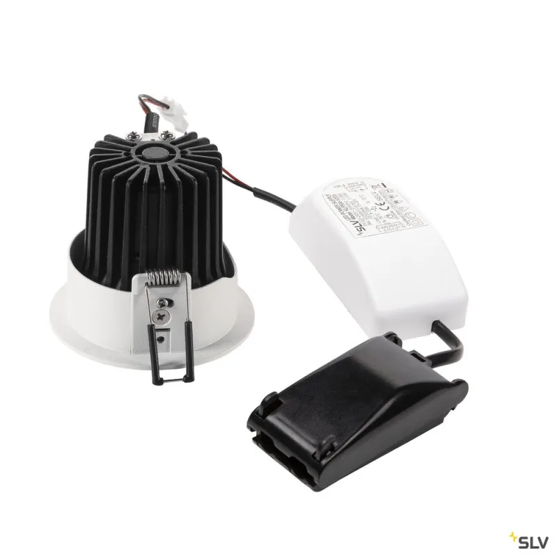 H-LIGHT, encastré de plafond intérieur, rond, blanc mat, LED, 11W, 2700K, variable