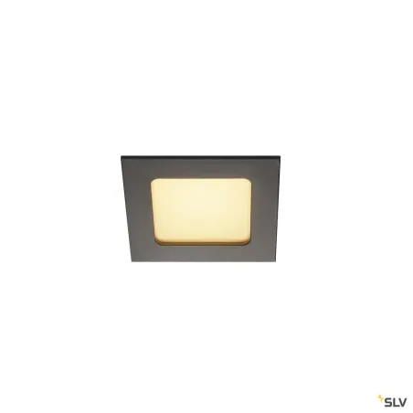 FRAME BASIC SET, encastré de plafond ou mural intérieur, noir mat, LED, 8,6W, 3000K