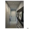 FRAME BASIC SET, encastré de plafond ou mural intérieur, noir mat, LED, 8,6W, 3000K