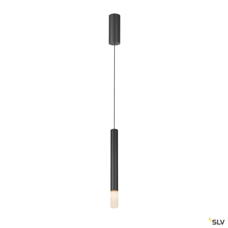 HELIA AMBIENT 35, suspension intérieure, avec patère, noir, LED, 9W, 3000K, variable