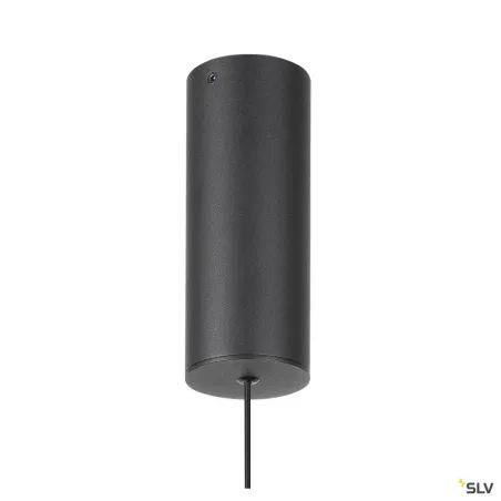 HELIA AMBIENT 35, suspension intérieure, avec patère, noir, LED, 9W, 3000K, variable