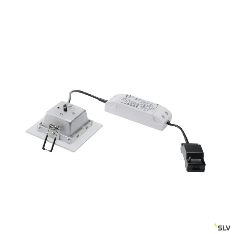 FRAME BASIC SET, encastré de plafond ou mural intérieur, blanc mat, LED, 8,6W, 3000K