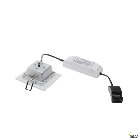 FRAME BASIC SET, encastré de plafond ou mural intérieur, blanc mat, LED, 8,6W, 3000K