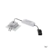 FRAME BASIC SET, encastré de plafond ou mural intérieur, blanc mat, LED, 8,6W, 3000K