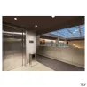 VERLUX, encastré de plafond intérieur, carré, 8,5 cm, blanc mat, LED, 12W, 3000K, variable