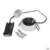 NEW TRIA 68, encastré de plafond intérieur, simple, rond, blanc mat, LED, 5,3W, 3000K, clips ressorts