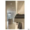 NEW TRIA 68, encastré de plafond intérieur, simple, rond, blanc mat, LED, 5,3W, 3000K, clips ressorts