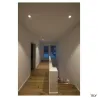 NEW TRIA 78, encastré de plafond intérieur, simple, rond, blanc, GU10/QPAR51, 50W max, clips ressorts