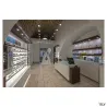 NEW TRIA 68, encastré de plafond intérieur, simple, rond, alu brossé, LED, 5,3W, 3000K, clips ressorts