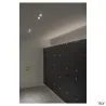 NEW TRIA 300, encastré de plafond intérieur, double, blanc mat, GU10/QPAR111, 2x 75W max, clips ressorts