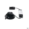 NEW TRIA 110, encastré de plafond intérieur, simple, rond, noir, LED, 14W, 2700K, clips ressorts, variable