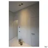 NEW TRIA 150, encastré de plafond intérieur, simple, rond, noir mat, GU10/QPAR111, 75W max, lames ressorts