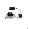 NEW TRIA 110, encastré de plafond intérieur, simple, rond, blanc, LED, 14W, 3000K, clips ressorts, variable