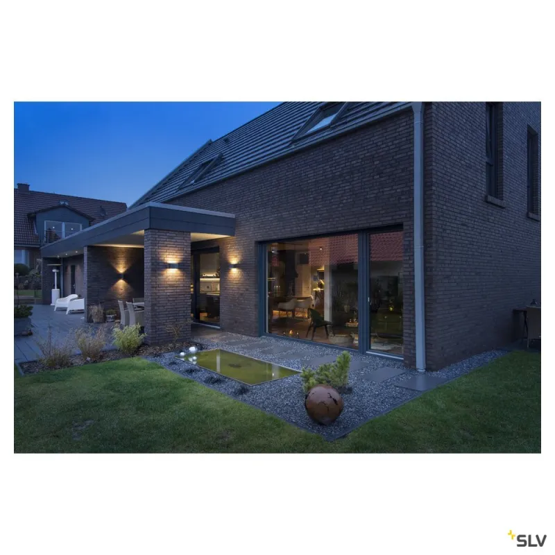 PATTA-I, encastré de plafond intérieur/extérieur, carré, noir, LED, 11W, 3000K, IP20/IP65, RT 2012, variable