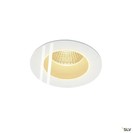 PATTA-F, encastré de plafond intérieur/extérieur, rond, blanc, LED, 11W, 3000K, IP20/IP65, RT 2012, variable