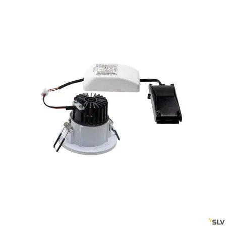 PATTA-F, encastré de plafond intérieur/extérieur, rond, blanc, LED, 11W, 3000K, IP20/IP65, RT 2012, variable
