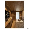 PATTA-F, encastré de plafond intérieur/extérieur, carré, noir, LED, 11W, 3000K, IP20/IP65, RT 2012, variable