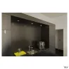NEW TRIA 68, encastré de plafond intérieur, simple, rond, noir mat, LED, 11W, 3000K, clips ressorts, variable