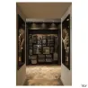 NEW TRIA 68, encastré de plafond intérieur, simple, rond, noir mat, LED, 11W, 3000K, clips ressorts, variable