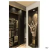 NEW TRIA 68, encastré de plafond intérieur, simple, rond, noir mat, LED, 11W, 3000K, clips ressorts, variable