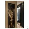 NEW TRIA 68, encastré de plafond intérieur, simple, rond, noir mat, LED, 11W, 3000K, clips ressorts, variable