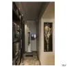 NEW TRIA 68, encastré de plafond intérieur, simple, rond, noir mat, LED, 11W, 3000K, clips ressorts, variable
