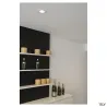 NEW TRIA 68, encastré de plafond intérieur, simple, carré, blanc mat, LED, 11W, 3000K, clips ressorts, variable