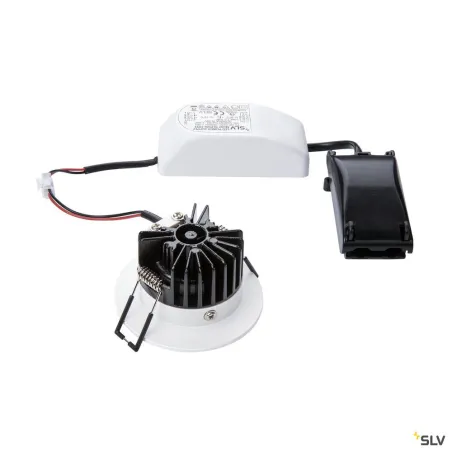 PATTA-I, encastré de plafond intérieur/extérieur, rond, blanc mat, LED, 11W, 3000K, IP20/IP65, RT 2012, variable