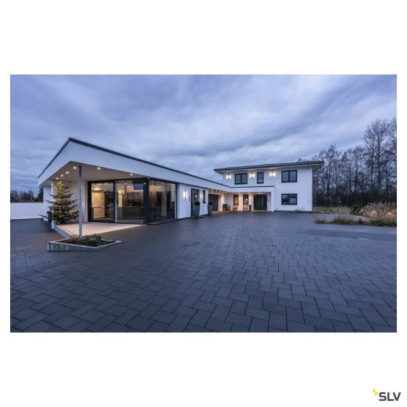 PATTA-I, encastré de plafond intérieur/extérieur, rond, blanc mat, LED, 11W, 3000K, IP20/IP65, RT 2012, variable