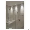 NEW TRIA 45, encastré de plafond intérieur, simple, rond, blanc mat, LED, 4,2W, 3000K, IP20/IP44, clips ressorts