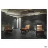 PATTA-I, encastré de plafond intérieur/extérieur, carré, blanc mat, LED, 11W, 3000K, IP20/IP65, RT 2012, variable