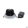 NEW TRIA 150, encastré de plafond intérieur, simple, rond, blanc, LED, 29W, 3000K, clips ressorts, variable 1-10V