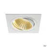 NEW TRIA 150, encastré de plafond intérieur, simple, carré, blanc, LED, 29W, 2700K, clips ressorts, variable 1-10V