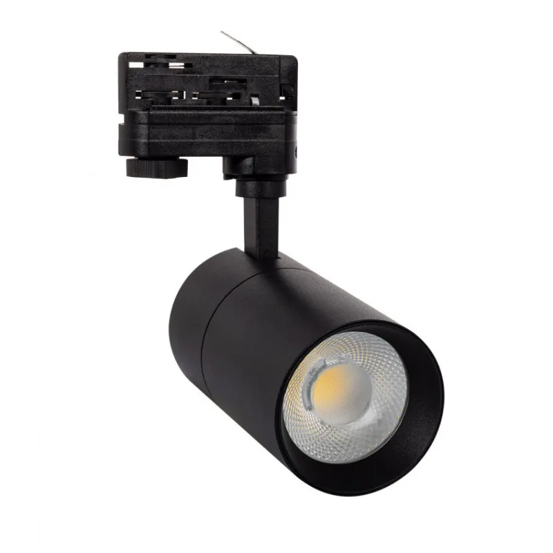 projecteur-led-30w-noir-2800lm-rail-3-allumages-boutiques-commerces