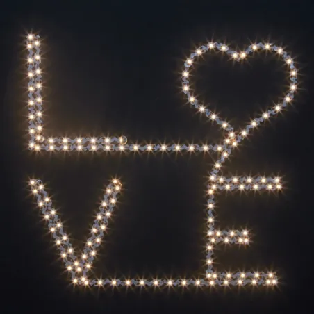 Ruban strip led 12v-5m-ziz-zag ip20-3000k-4000k-6000k