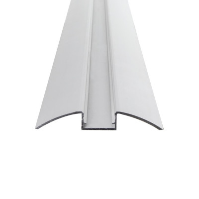 Profilé Aluminium ruban saillie avec diffuseur Continu pour Ruban LED