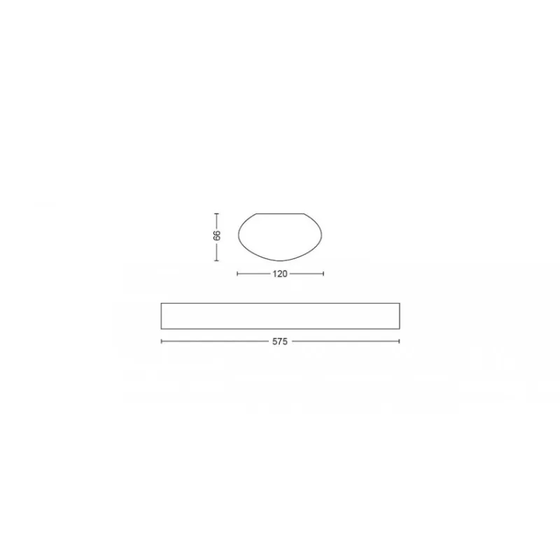 Réglette led étanche 60cm Philips-ip65-24w-garage établi extérieur parking