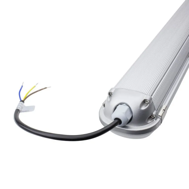 Réglette led étanche 120cm-3600lm-1200mm garage établi parking sous sol terrain exterieur