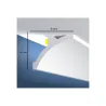 Moulure 2m corniche cornière ruban led éclairage indirect Bandeau lumineux